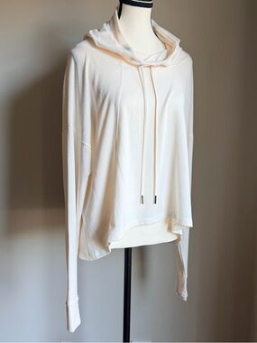 LOLE Lightweight Cream Hoodie Top - SOOO soft